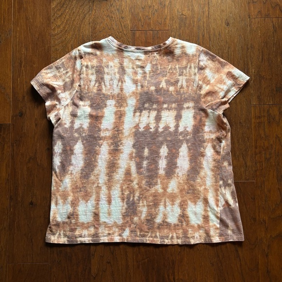 Sonoma Tie-Dye Cotton V-Neck Tee | Size XXL - Picture 2 of 6